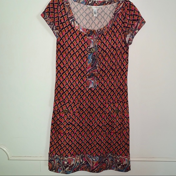 EUC Diane Von Furstenberg Shift Dress - Picture 3 of 3